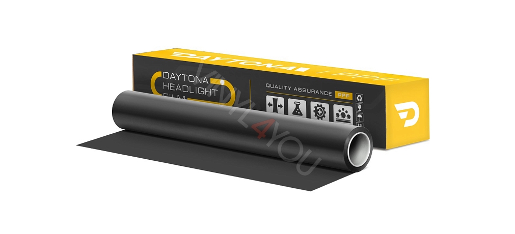 Гибрид для фар тонирующий DAYTONA H100 черный матовый 60 см